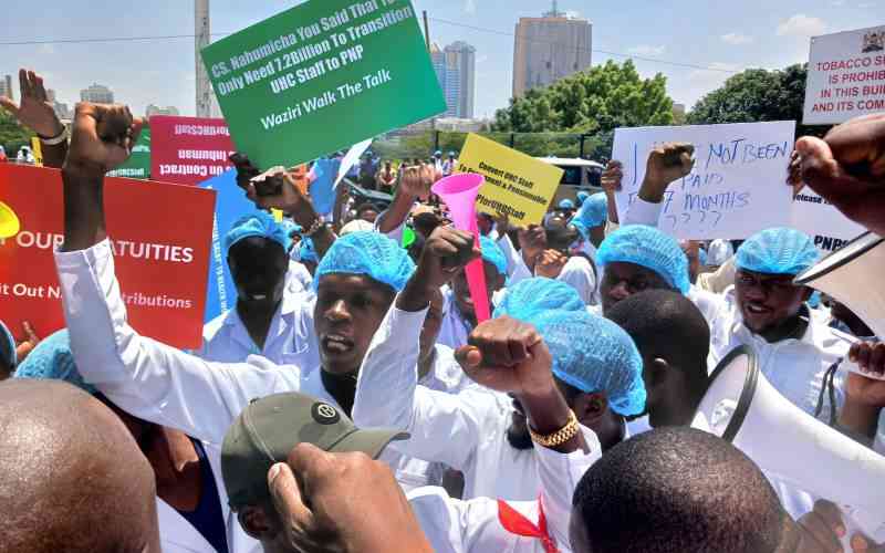 Doctors' union gives strike notice over government neglect, police violence