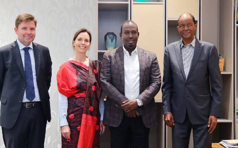 Norwegian envoy lauds Eastleigh for being vibrant commercial hub