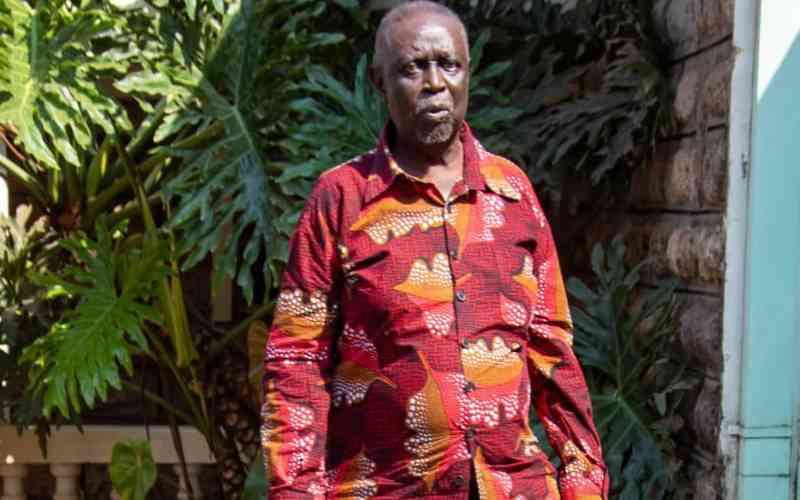Oburu in London for medical check-up