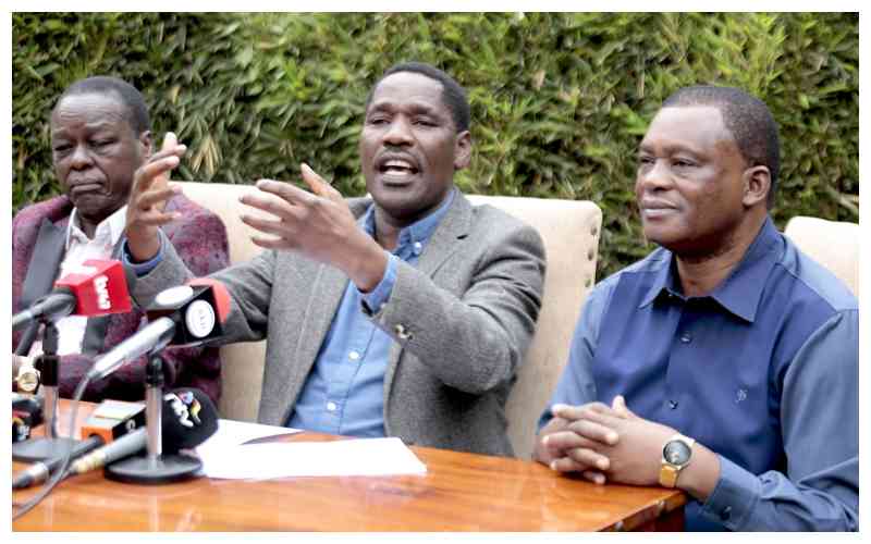 "Mt. has never had a king": Muturi, Munya  tells off Gachagua for "disrespecting" them