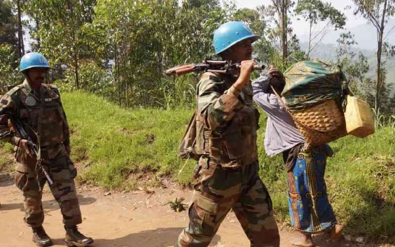 UN peacekeeper killed in attack on helicopter in DR Congo