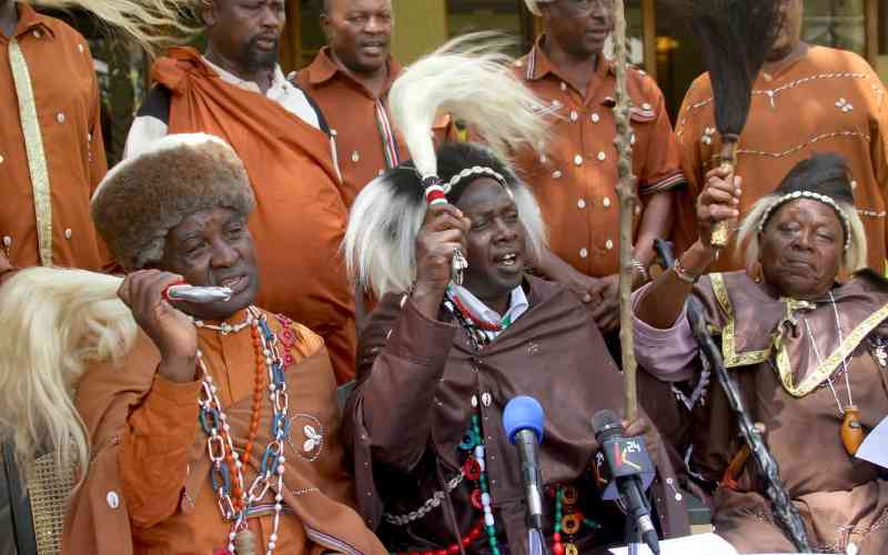 Mt Kenya elders, lawyers to ra...