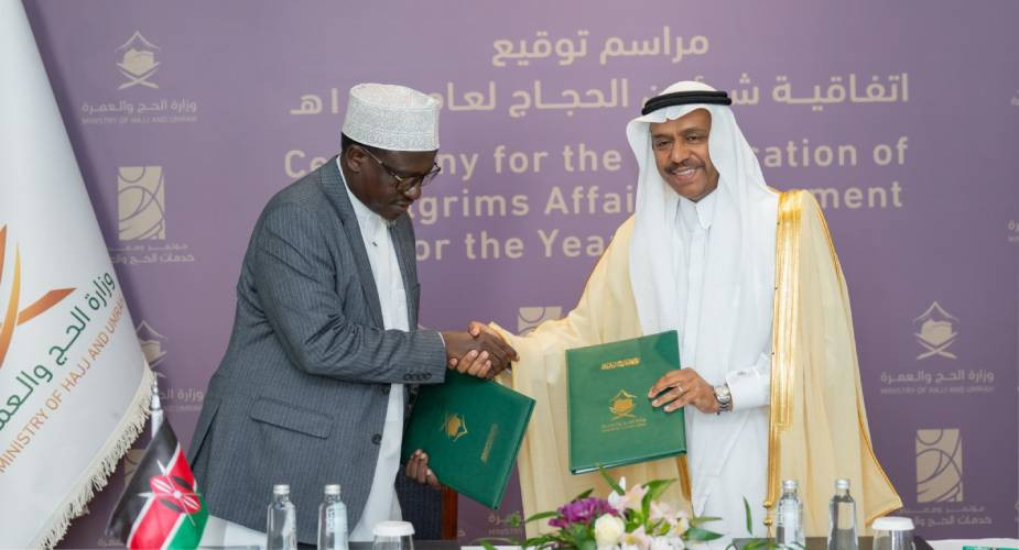 Kenya signs 2024 Hajj season protocols with Saudi Arabia