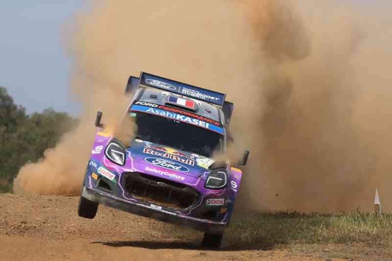 WRC Safari Rally: Nine-time champ Sebastien Loeb first Safari Rally casualty