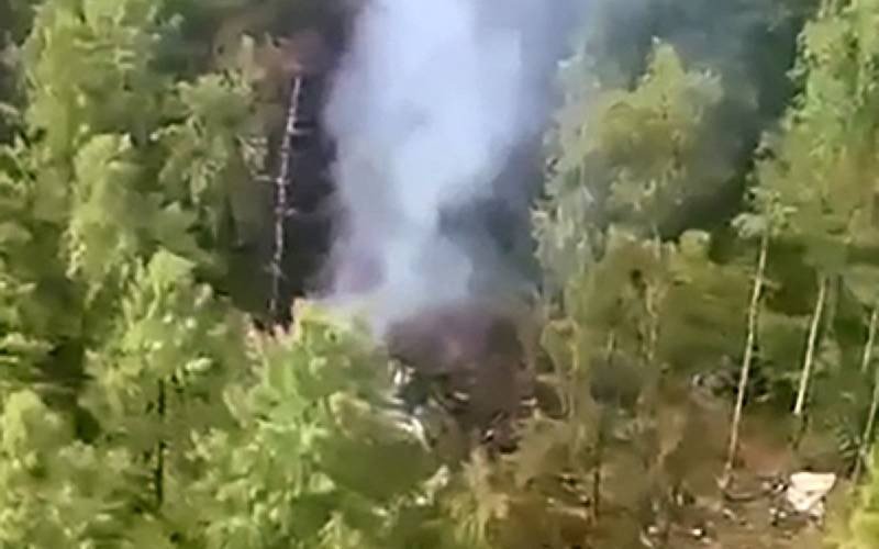 Plane carrying nearly 50 crashes in Russia's far east