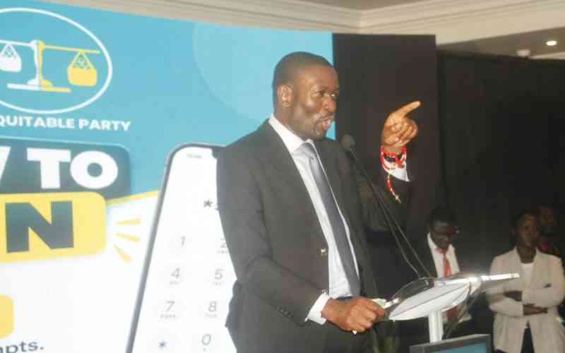 Sifuna moves to turn Equitable Party into Linda Mwananchi