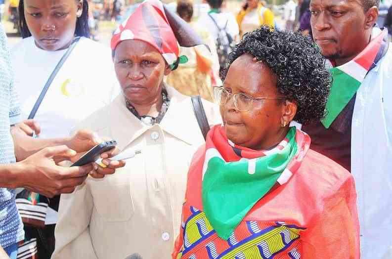Finance Bill 2025 site: Activists demand the release of Rose Njeri