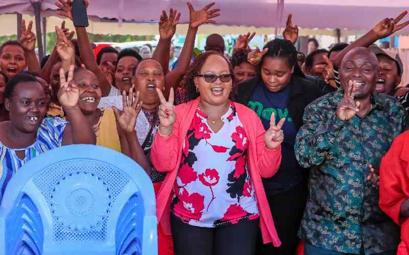 Gachagua sending emissaries to Ruto, claims Waiguru