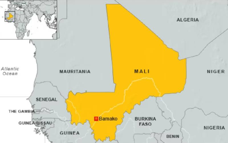 Military Helicopter Crashes in Bamako, Mali