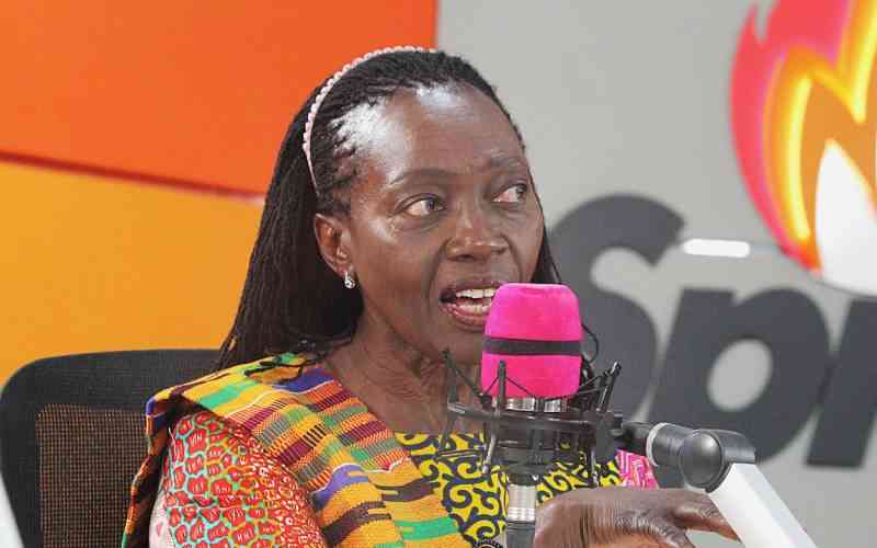 Time to move beyond Raila's shadow, says Karua