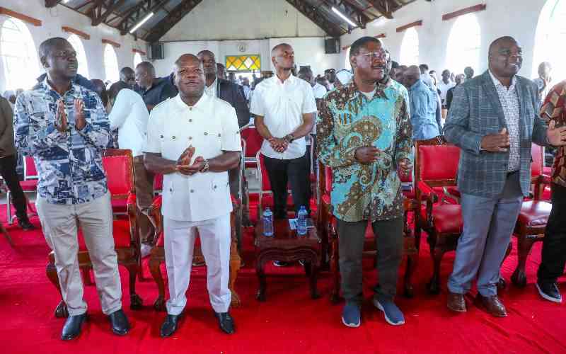Wetangula, Duale rally western Kenya to back Ruto's 2027 re-election bid
