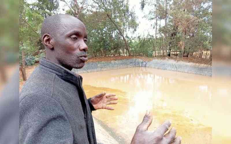 How farmer refined art of rainwater harvesting