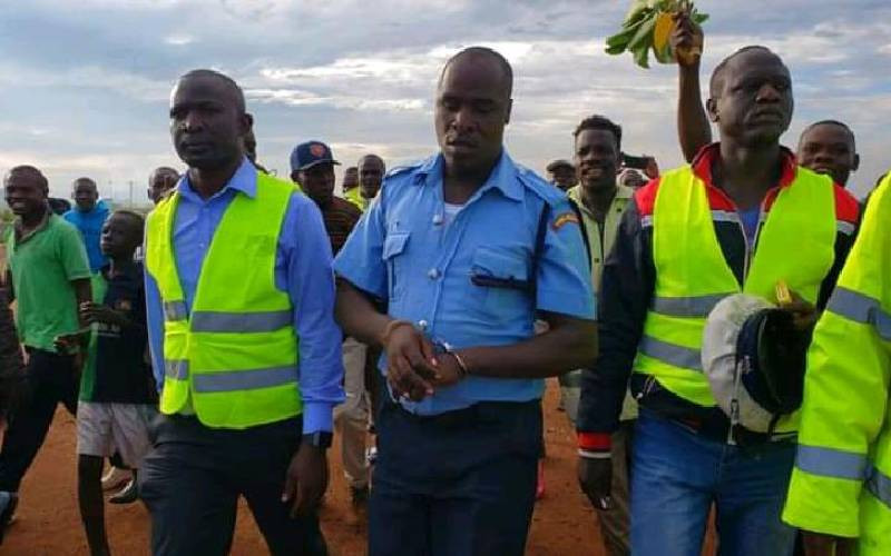 EACC arrests nine traffic officers for taking bribes