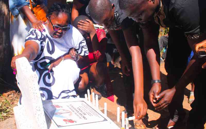 Family conducts mock burial for Kenyan killed fighting for Russia
