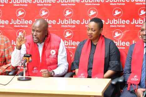 Jubilee wrangles: Kanini Kega faction kicks out Uhuru as party leader