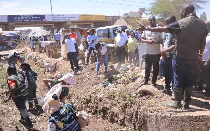 Sakaja leads City's clean-up campaign in fresh bid to tackle garbage menace