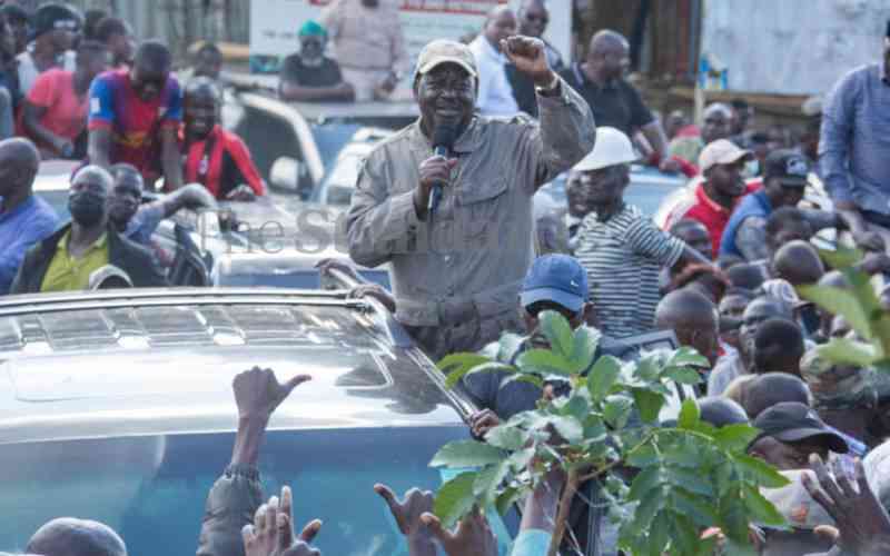 How Raila kept his diary under wraps, outsmarted police again