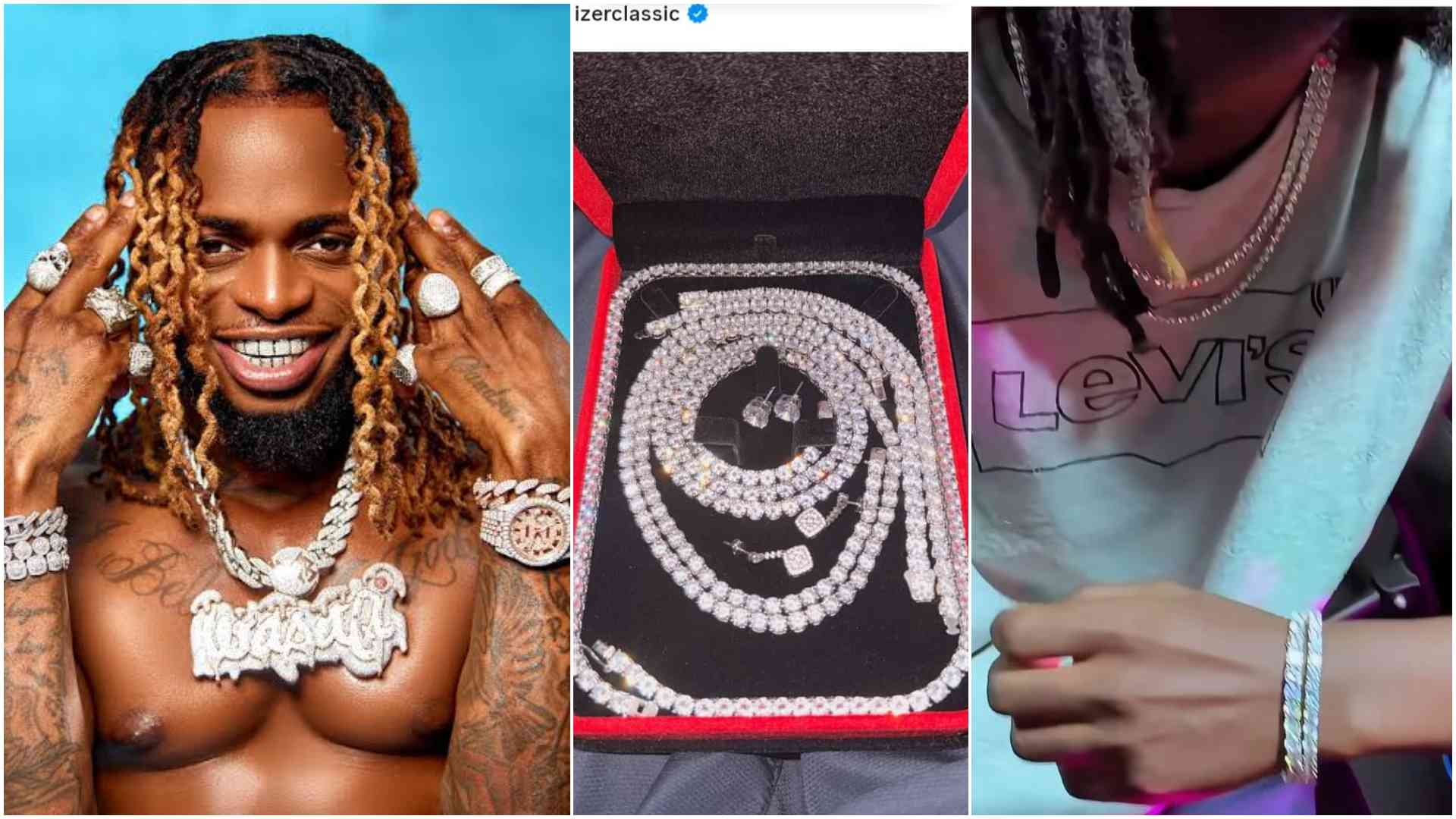 Diamond Platnumz gifts Lizer Classic luxury jewelry worth over Sh2.7 million