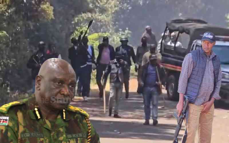 No longer in charge? IG Kanja in a spot over police conduct