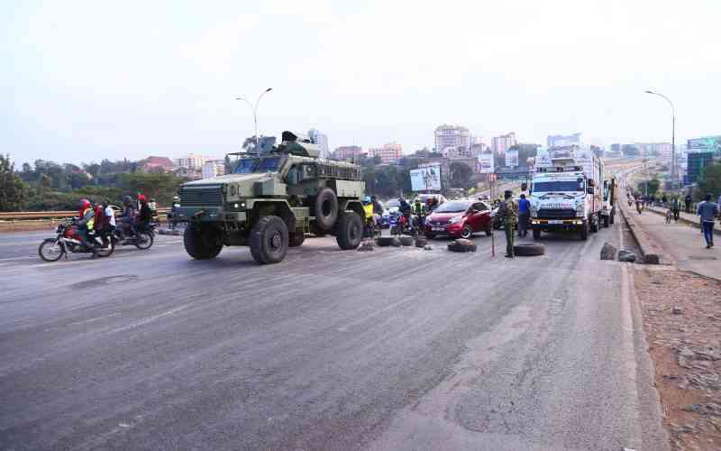Heavy police deployment chokes Nairobi traffic ahead of June 25 anniversary