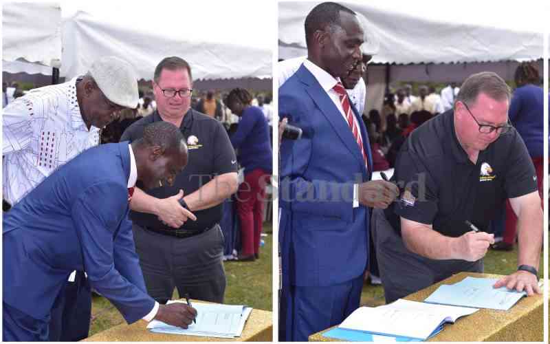 St Joseph's Boys School signs MoU with US academy