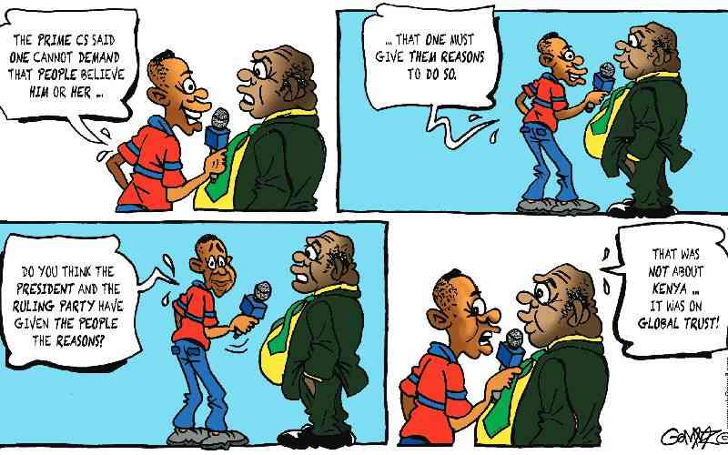 Walk the talk...