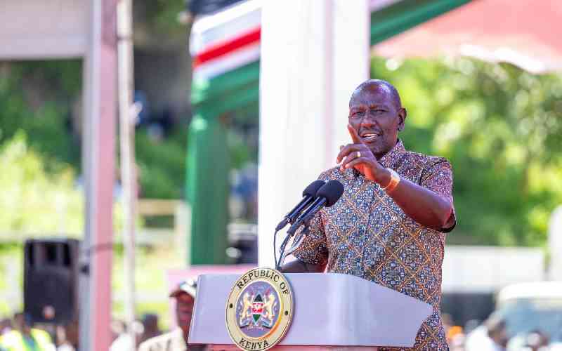 Ruto may be the West's blue-eyed boy but their hugs are never free
