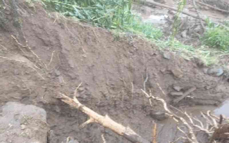 Baringo landslide leaves four dead, two missing