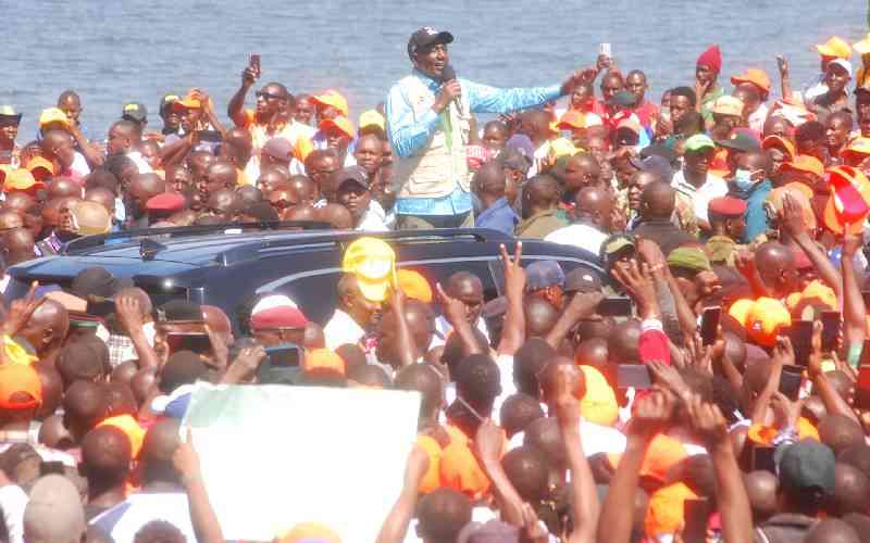 Ruto may be Orange party's lifeline and its undertaker