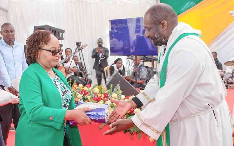 Waiguru: I am ready to hand over to a leader of integrity