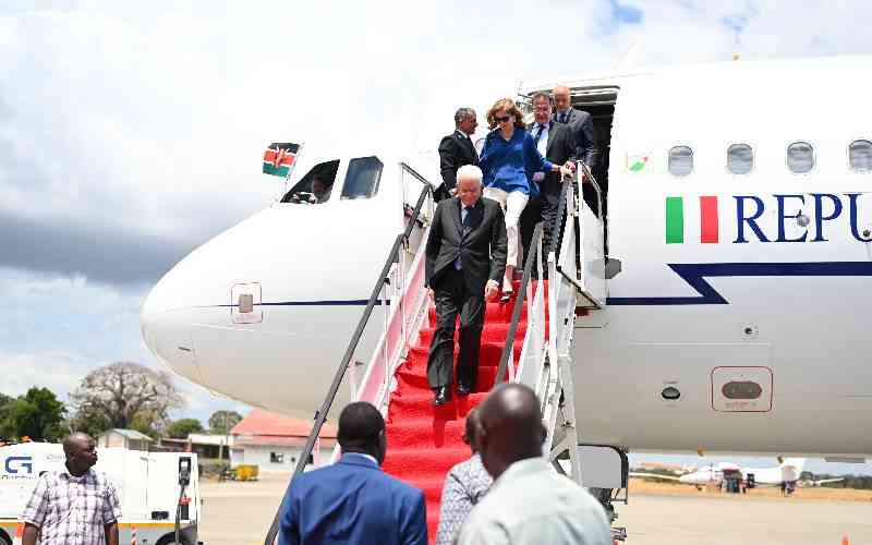 Italian president visits Malindi space center