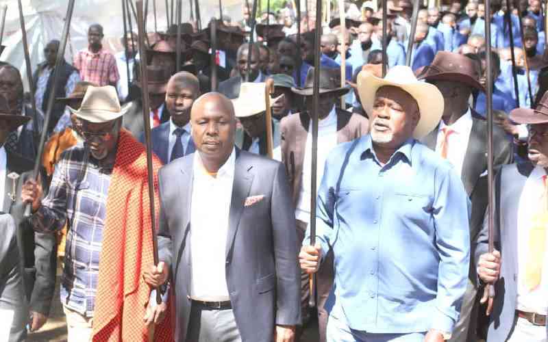 Gideon urges initiates to cling to Kalenjin culture