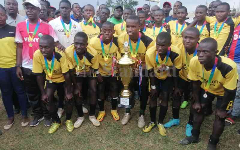 SCHOOLS: St Anthony's Boys Kitale, Butere Girls crowned national football champions