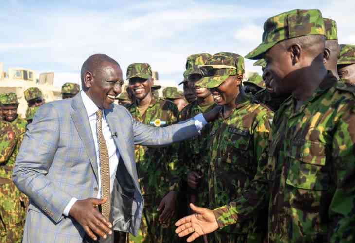 President Ruto commends Kenyan police in Haiti, promises more resources