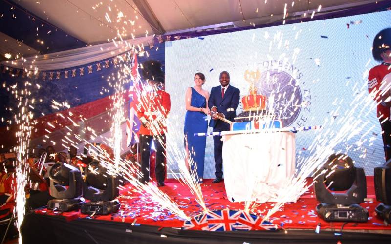Kenya and UK ties dominate Queen Elizabeth II's birthday party in Nairobi