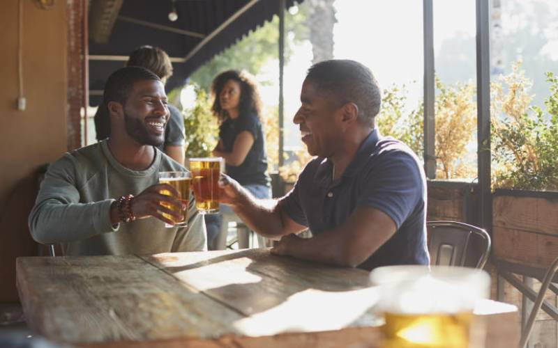 Could his sensitive nature and male friends mean he's gay?