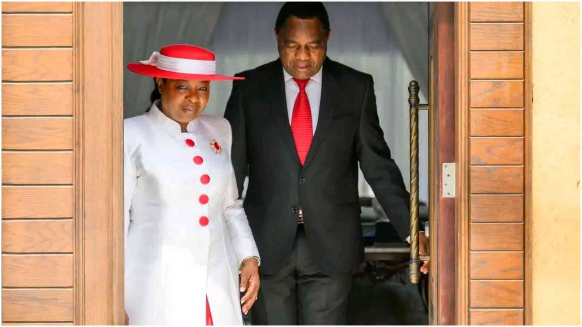 PHOTOS: Zambia First Lady Mutinta Hichilema turns heads at husband's inauguration