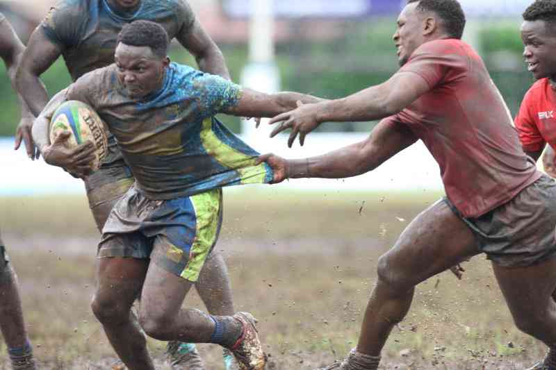 Rugby Super Series: Lions roar past Rhinos at muddy RFUEA Grounds