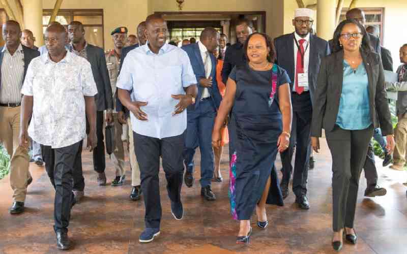 Ruto heads to Nakuru for prayers as Azimio sustains its challenge