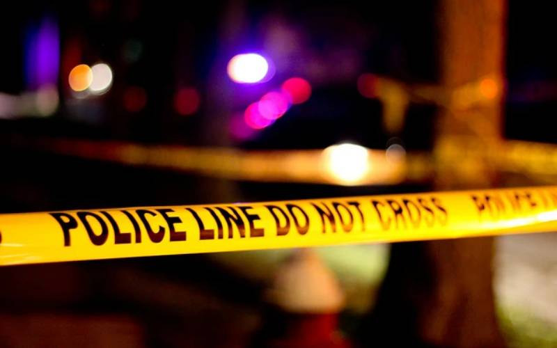 Police reservist on the run after murder links