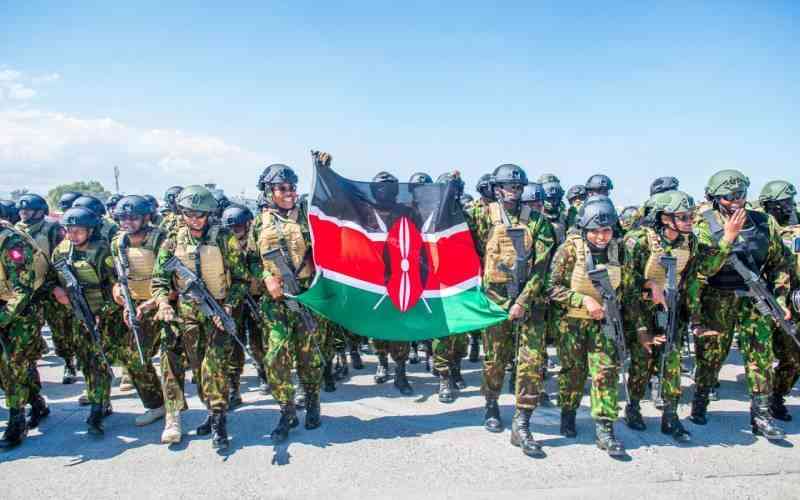 Kenya proud of Haiti role as MSS mission winds down