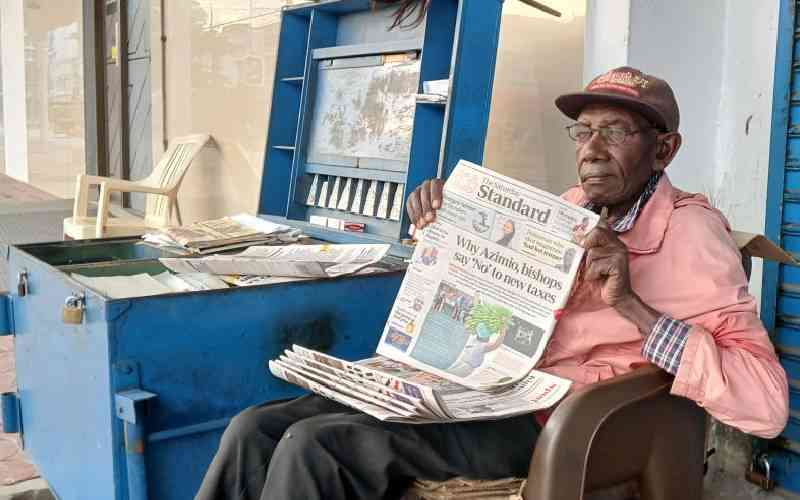 Newspapers sales have gone up thanks to bold headlines
