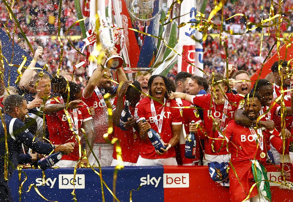 Nottingham Forest return to Premier League after a 23-year absence