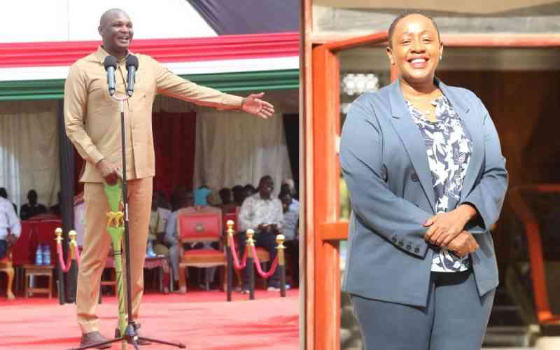 Don't tell me Farouk Kibet's is dreaming of bedding Sabina, just chilling on Lamu daybed