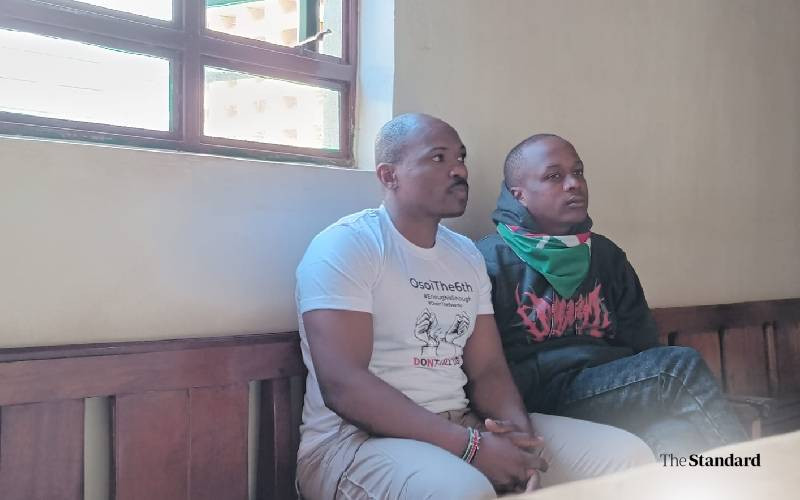Osoi, Kihara to remain in custody as DCI conducts probe