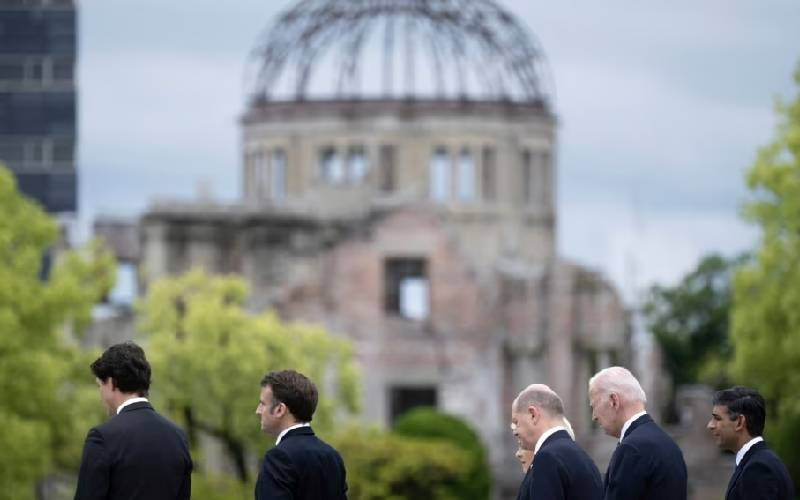 In Hiroshima, G7 leaders grapple with nuclear threat