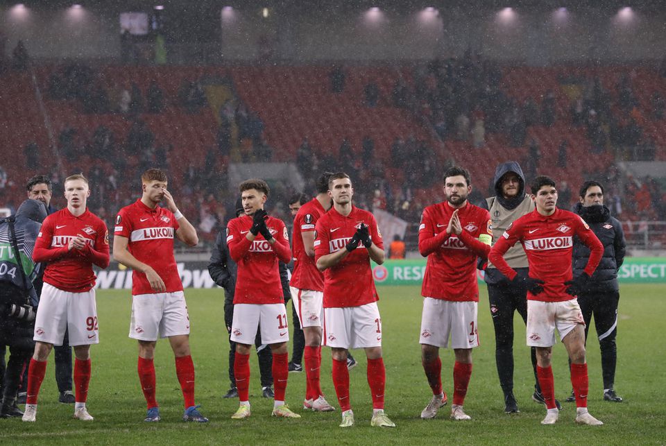 Nike ends sponsorship deal with Russian Premier League club Spartak Moscow