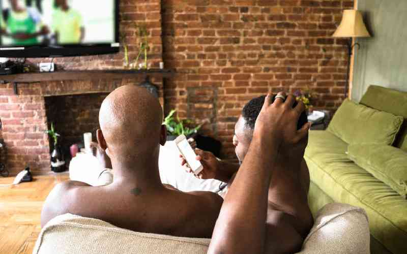 Could his sensitive nature and male friends mean he's gay?