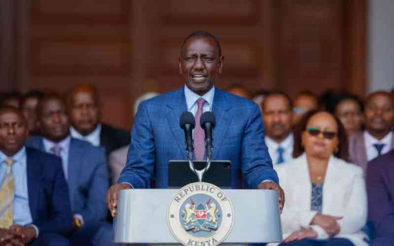 List of Ruto's austerity measures amid Kenyans' wrath