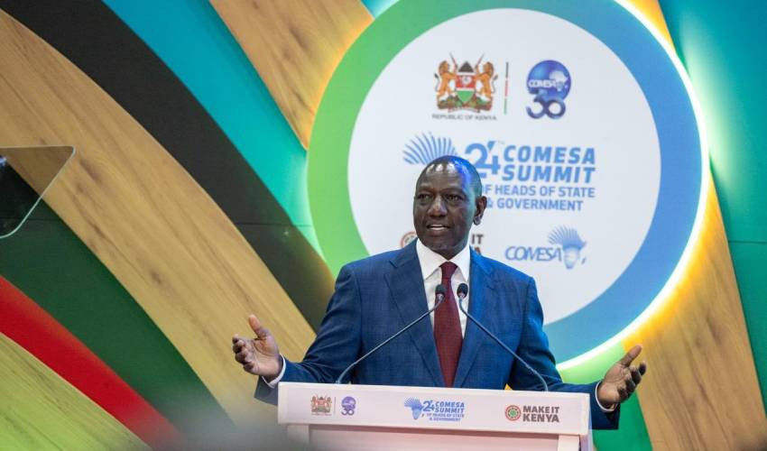 Ruto pledges inclusive leadership as chairperson of COMESA